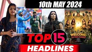 Top 15 Big News of Bollywood  10th JUNE 2024  Ramayana Sunny Deol Salman Khan