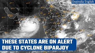 Cyclone Biparjoy to make landfall in Gujarat soon IMD issues alert for 8 states  Oneindia News