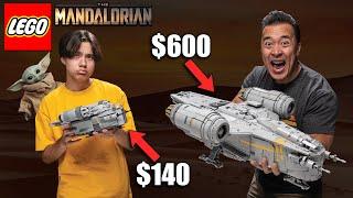 HUGE LEGO UCS RAZOR CREST LEGO Star Wars Mandalorian Set 75331 - Speed Build & Review