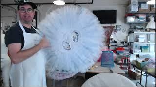 HOOPWIRE.COM Hooping a Classical Tutu with Travis Halsey