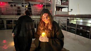 Scariest Haunted House On A Real Haunted Ship - Tampa’s UNDEAD IN THE WATER 2023 - FULL Walkthrough