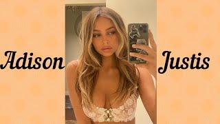 Фитнес модель Adison Justis  Мотивация  Спорт