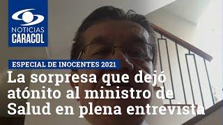 La sorpresa que dejó atónito al ministro de Salud en plena entrevista “Va a tener que editar eso”