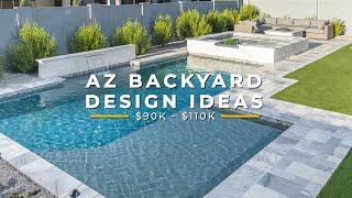 Arizona Backyard Design Ideas Modern Mesa Backyard  California Pools & Landscape