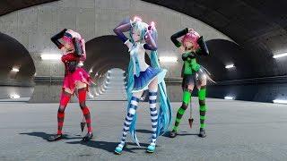 MMD 4K 17155 REMs Miku ToLove Nana and Momo WG Like ThisDLRAY 1.3.1