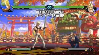 The King of Fighters XIII  Benimaru Nikaido Game Play