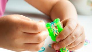 How to Make Loom Bracelets with Two Forks