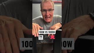 DJ Speakers Can 100 Watts Outperform 1000 Watt Speaker Cabinets?  DJ Tips with John Young #djntv