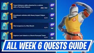 Fortnite Complete Week 6 Quests - How to EASILY Complete Week 6 Challenges in Chapter 5 Season 3