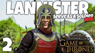 Bannerlord  Game Of Thrones Mod  Part 2  Joining Lannisters as a Soldier