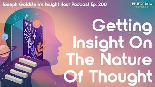 Buddhist Teacher Joseph Goldstein On Getting Insight On The Nature of Thought – Insight Hour Ep. 200