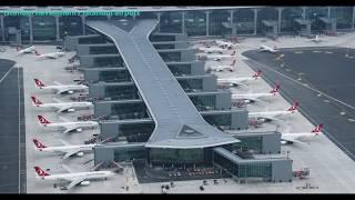 İstanbul Havalimanı  Istanbul Airport Havadan Görüntülendi