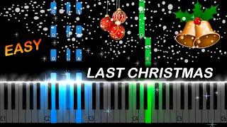 Wham - Last Christmas EASY Piano Tutorial