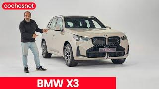 BMW X3 2024  Primer vistazo  Vídeo en español  coches.net
