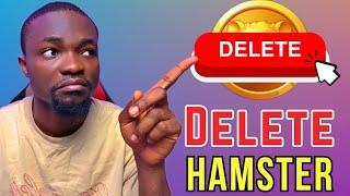 Hamster Kombat BAN  - DELETE ACCOUNT NOW  How To Permanently Delete Hamster Kombat Account