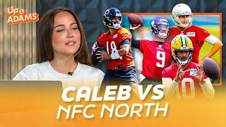 Caleb Williams vs the NFC North Kay Adams Reacts to #1 Overall Pick Speaking to the Media