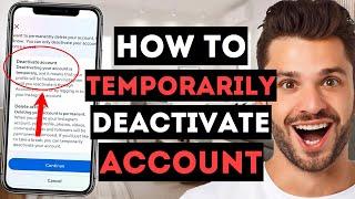 How To Temporarily Deactivate Instagram Account Updated 2024