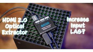 EZCOO HDMI 2.0 Audio extractor test and review