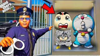 GTA 5  Shinchan & Doraemon Arrested By Police Full Fun #bommalu #gta5telugu #gta5 #itsrampage