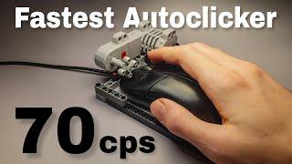 Worlds fastest 70 CPS Lego Technic AUTOCLICKER