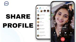 How To Share Profile On Imo App