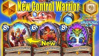 New Best Control Deck In Standard Control Warrior Deck At Perils in Paradise  Hearthstone