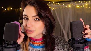 ASMR  Up Close Cozy & Safe Affirmations  Ear to Ear Whispering & Brushing