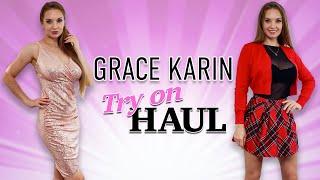 GRACE KARIN  ELEGANT INSPIRATIONAL OUTFITS TRY ON HAUL