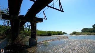 Пешком по устью реки Бзыбь  On foot along Bzyb River. Абхазия 2022 #бзыбь #пешкомпореке #bzybriver