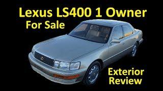 1993 LEXUS LS400 LUXURY SEDAN 1 OWNER LOW MILE FOR SALE EXTERIOR