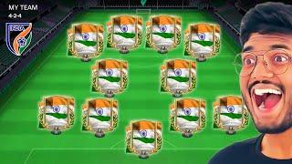 I Made The Greatest Indian Team in FC MOBILE @IndianFootball