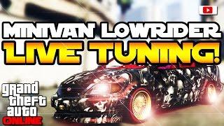 GTA 5 Online Lowriders - Vapid Minivan Custom Lowrider Live Tuning PlayStation 4 Deutsch