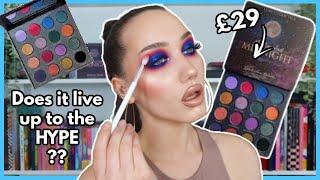 OMG LOIS COSMETICS MEET ME AT MIDNIGHT PALETTE SWATCHES AND REVIEW  MAKEMEUPMISSA