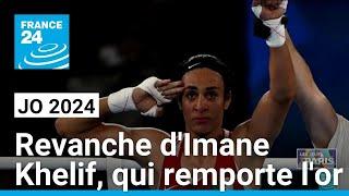 JO 2024  la boxeuse Imane Khelif fait de sa victoire une réponse aux attaques sur son genre