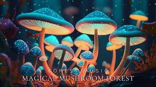 Magical Mushroom forest Healing Nature Sounds Magical Flute  Sleep Healing Relax