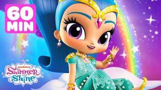 Shines Best Magical Genie Moments  w Shimmer & Leah  1 Hour Compilation  Shimmer and Shine