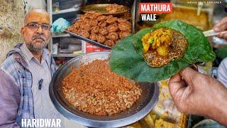 100 Years OLD  Mathura Wale Ki Prachin Dukan  Sab Desi Ghee Me Banta Hai  Street Food India