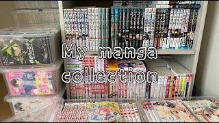 My manga collection 2021 book shelf tour  私のマンガ棚