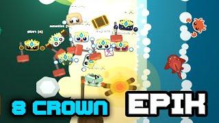 STARVE.IO - 8x ANGEL CROWN RAID  RIP 2x 3KK SCORE  RIP TONS OF 500K 