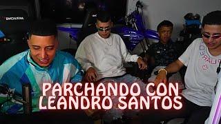 PARCHANDO CON EL CANTANTE LEANDRO SANTOS JUNTO A MANOLO MRSTIVEN JUANCHITO #manolo #leandrosantos