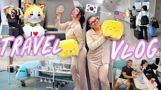 The Vlog Where Alisha and Remi Travel Back to LA  *flying korean air first class*