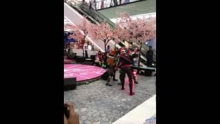 Kamen rider fight di  lippo mall puri