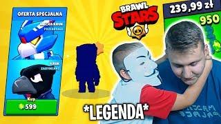 KUPIŁEM mojemu BRATU LEGENDĘ z NAJDROŻSZYM SKINEM w BRAWL STARS *ANTY PRANK*