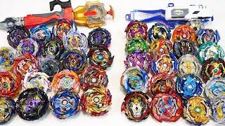 SPARKING BEYS VS GT BEYS  All Season 4 VS All Season 5 EPIC BATTLE - Beyblade Burst Surge & Rise