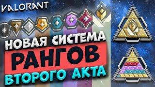 VALORANT НОВАЯ РАНГОВАЯ СИСТЕМА 2 АКТА - Как Работает & Нужна Ли?