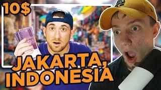 REACTION - What Can $10 Get in Jakarta Indonesia? Super Cheap