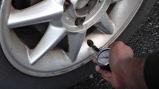 How to Check Tire Pressure - Checking Tire Pressure