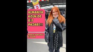 Almanyada BİT PAZARI geziyorum 1 EUROYA CEKET ALDIM D #almanyadayaşam #bitpazarı