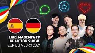 LIVE Spanien - Deutschland  Reaction Show  UEFA EURO 2024  MAGENTA TV