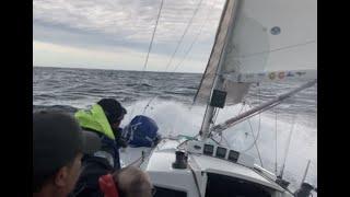 J105 sailing at 17 knots